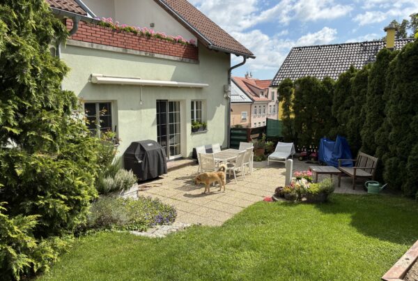 Terrasse im Eigengarten